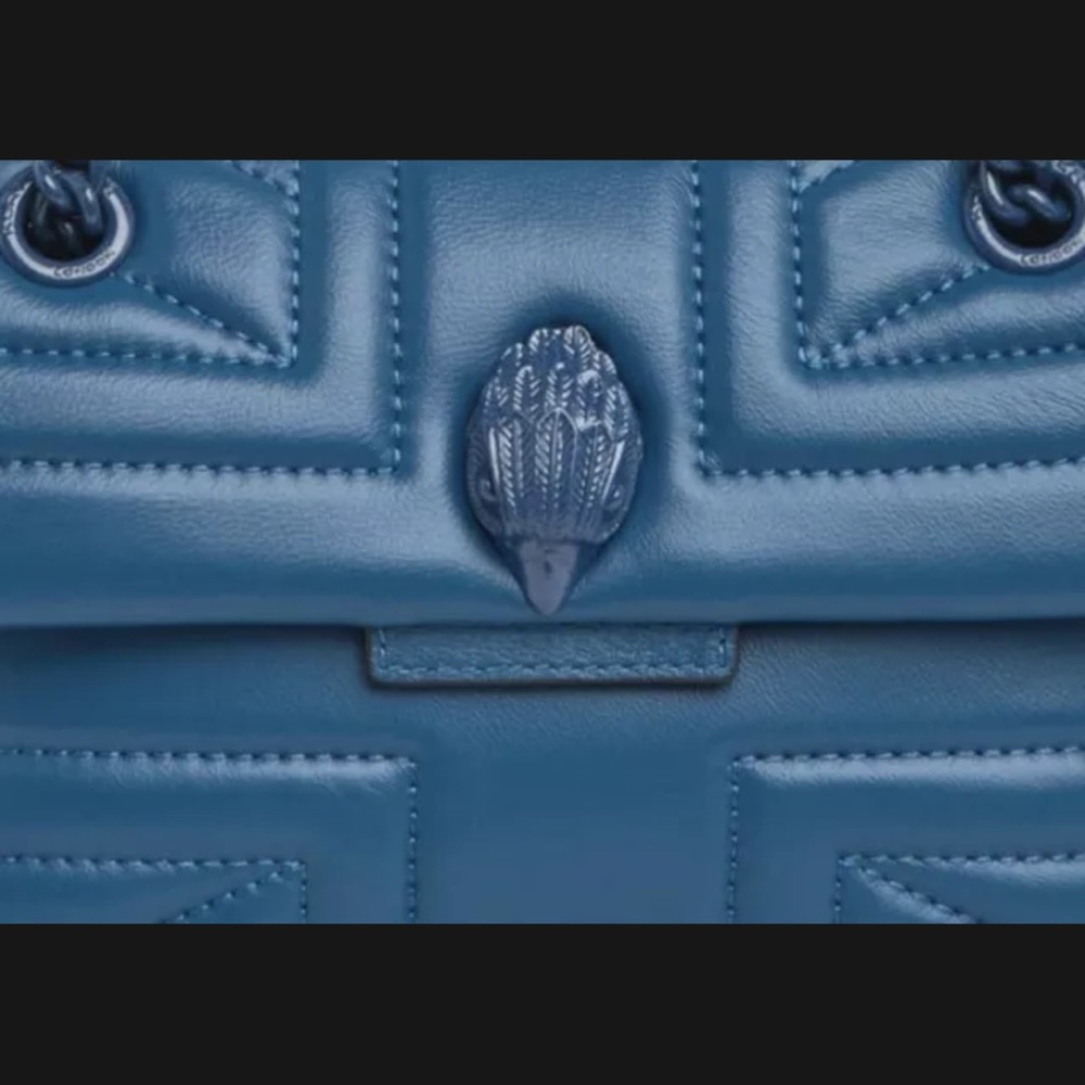 Kurt Geiger London Mini Kensington Drench Union Jack Leather Convertible Bag - Picture 5 of 7